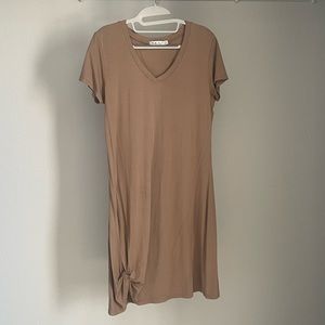Tan dress